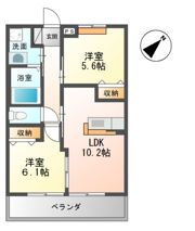 カーサコンフェスタの間取り画像