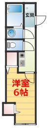 クオリティア平塚の間取り画像