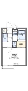 レオパレスクラール ガルテンの間取り画像