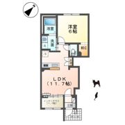 ソレイユ メイの間取り画像