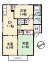 メゾンリブラ新町 B棟の間取り画像