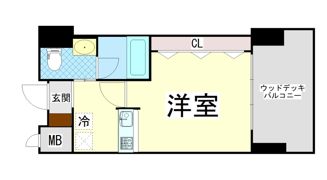 W.O.B.ROKKOHMICHIの間取り画像