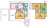 国松町戸建の間取り画像