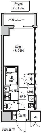 S－RESIDENCE両国avenueの間取り画像