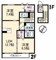 マンハイムドリットの間取り画像