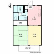 コーポウィングⅡの間取り画像