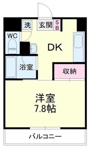 アベニュー山下の間取り画像