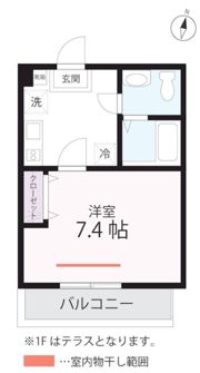 QUIET CRAB HOUSE 鶴見浅野（仮）の間取り画像