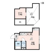 クレアール町屋の間取り画像