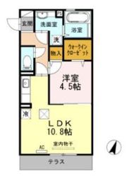 セジュール長嶺の間取り画像