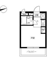 スカイコート新中野の間取り画像