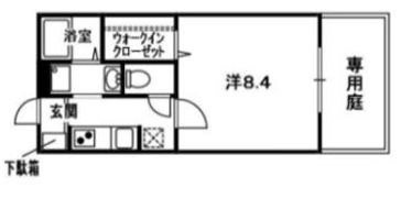インペリアルビレッジ Aの間取り画像