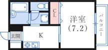ルミエール岡本の間取り画像