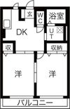 ラグーナBの間取り画像