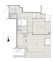 White Tower Hamamatsuchoの間取り画像