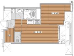 White Tower Hamamatsuchoの間取り画像