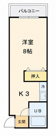 サンプラザ新橋の間取り画像