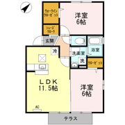 オリジアスⅠの間取り画像