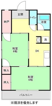 髙橋ハイツの間取り画像