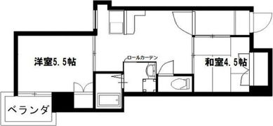レークハイツ瀬田の間取り画像