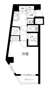 ユーコート上池袋の間取り画像