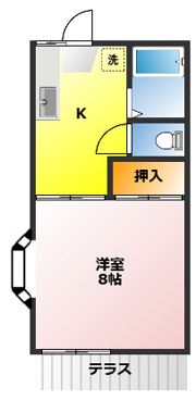 ファミーユミカミの間取り画像