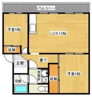 たかみマンションの間取り画像