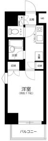 菱和パレス五反田西の間取り画像