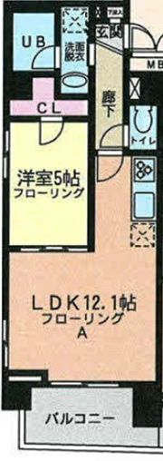 ラフィネ志木の間取り画像