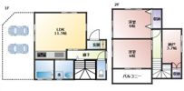 パレYT上藤沢の間取り画像