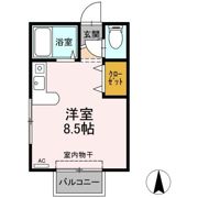 コーポ青野の間取り画像