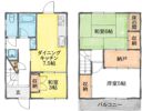 枚方市桜丘町戸建ての間取り画像
