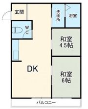 サニーヨコハマA棟の間取り画像