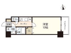 The MODERN 岡山駅前の間取り画像