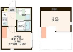グラン竹ノ塚の間取り画像