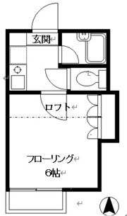 ハイツアドレサントの間取り画像