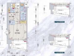 プレサンス千種駅前ネオステージの間取り画像