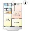マンション川西の間取り画像