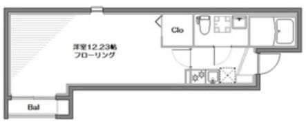 アーバンステージ千石Ⅱの間取り画像