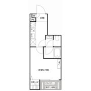MQuarto鶴瀬の間取り画像