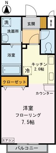 ピアハウスの間取り画像