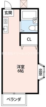 船越ハイリビングの間取り画像