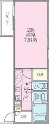 パークサイド清瀬の間取り画像