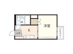 レジデンスⅡYASUDAの間取り画像