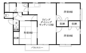 ディアス志津川の間取り画像