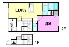 EARL’S COURT生石の間取り画像