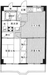 セントラルハイツの間取り画像