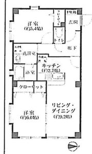 メゾンラピスの間取り画像