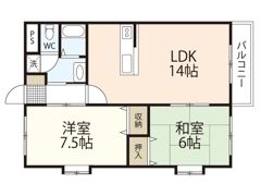 ティーア伴安の間取り画像