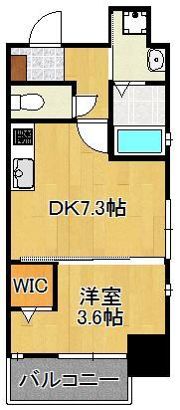 アルゴ南小倉（旧シュガーパーク）の間取り画像
